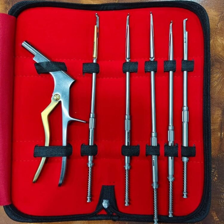 Kerrison Universal Handle for Rotating Rongeur Shaft Spine Surgery Tool