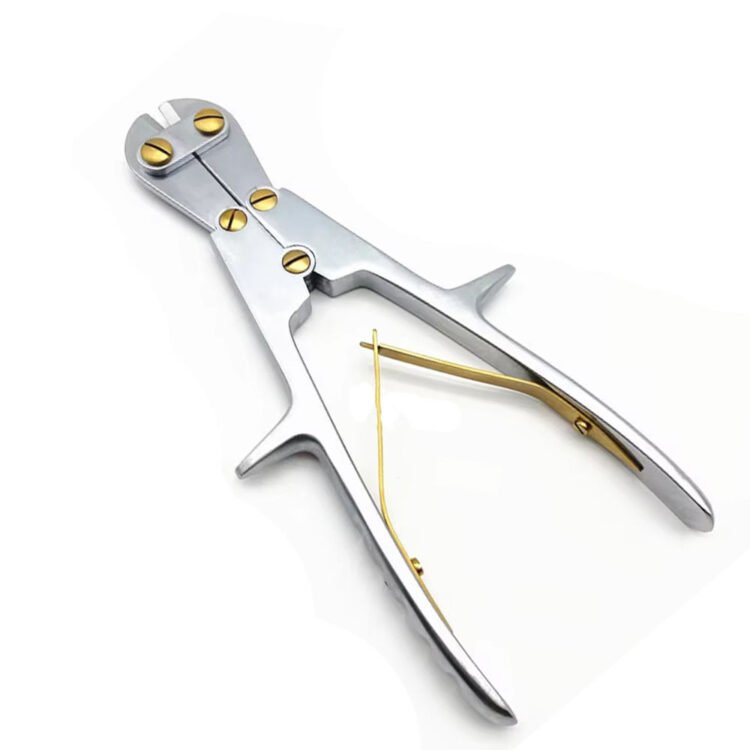 heavy duty stainless steel pin wire cutter – custom size, spring action, easy use for gold nuts