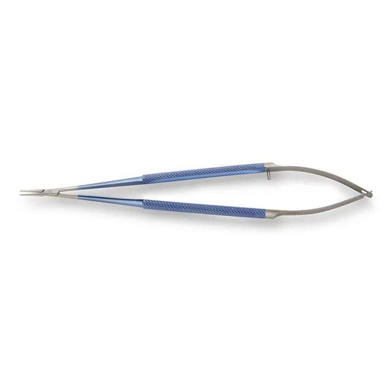 micro castroviejo needle holder set – 14cm (3 pcs) with lock | stainless steel surgical instruments