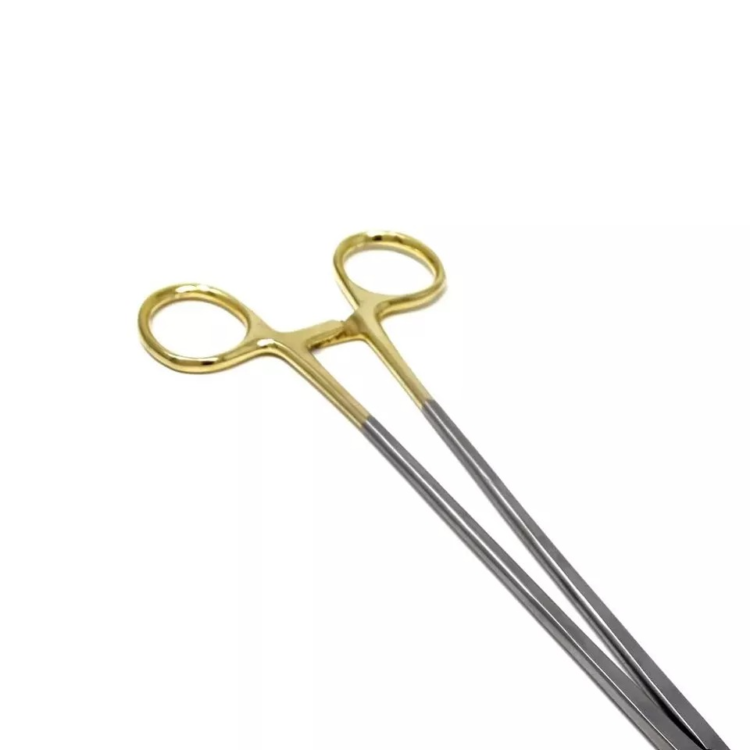 mathieu needle holder tc – premium stainless steel | hair transplant & surgical instrument