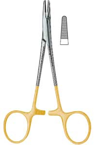 stainless steel needle holder with lock | surgical instrument | oem services available