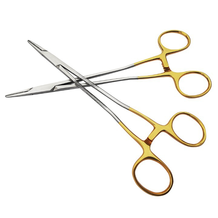 stainless steel needle holder with lock | surgical instrument | oem services available
