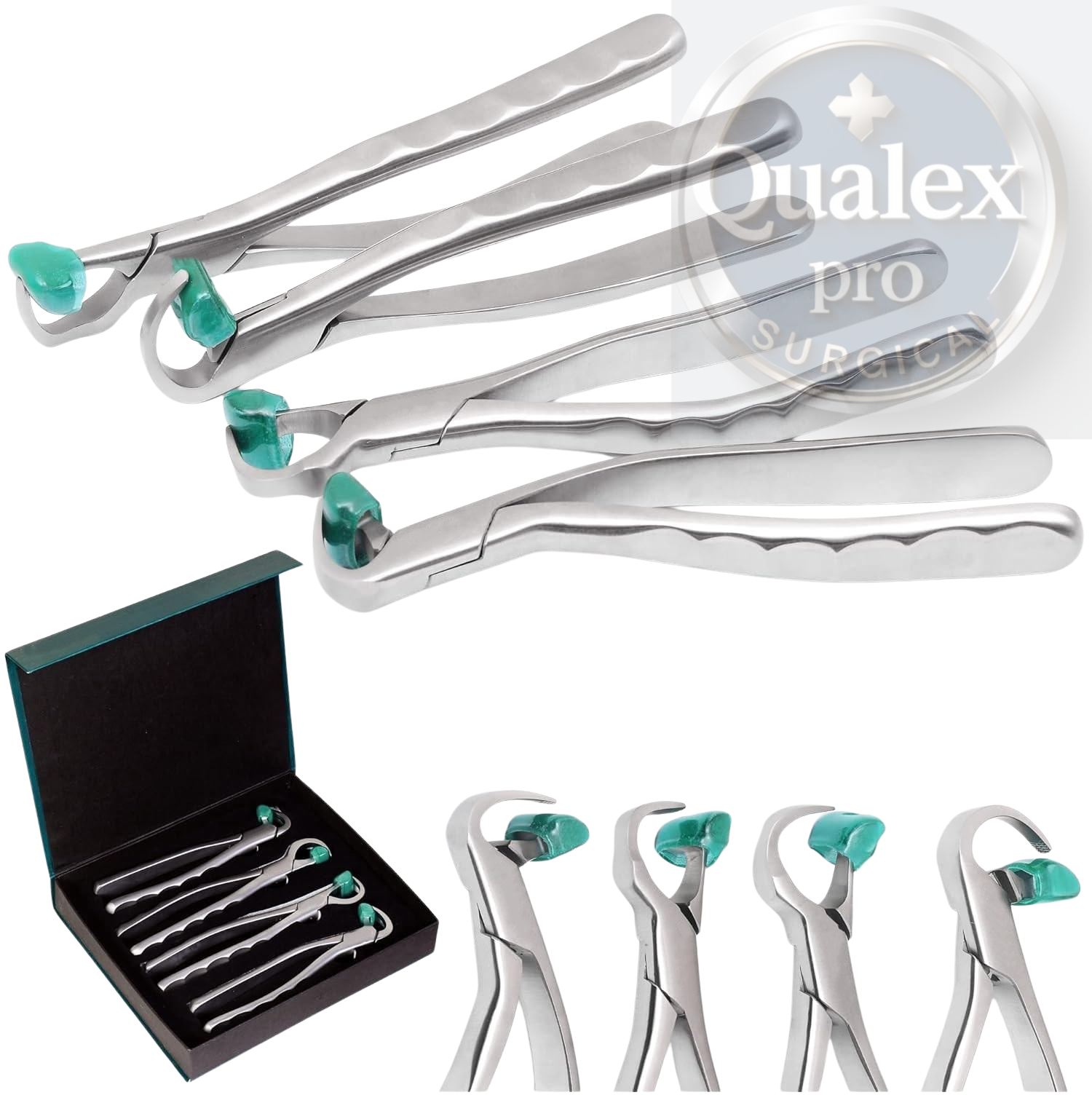 Atraumatic Dental Extraction Kit – High-Precision Molar Forceps Set atraumatic dental extraction kit – high precision molar forceps set