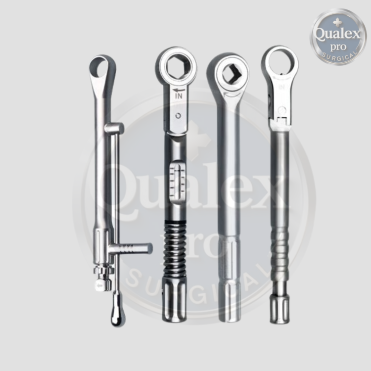 dental implant torque and ratchet wrench surgical surgery implant abutment instrument