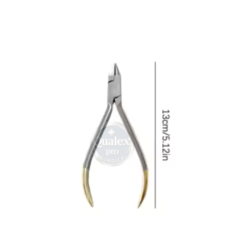 "dental orthodontic bird beak pliers | loop forming & round bending lab instrument | stainless steel orthodontics tool"
