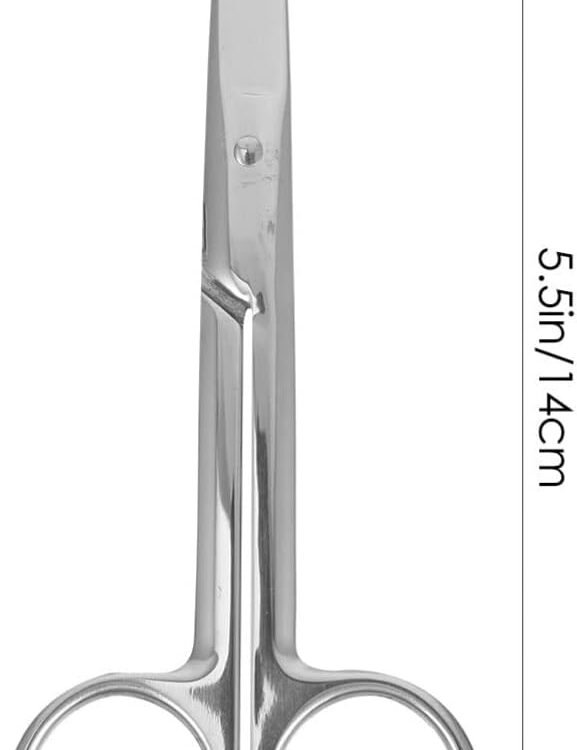 14 cm stainless steel medical operating scissors – straight, precision cutting