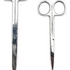 complete dissection kit – includes scissors, forceps, scalpels, teasing needles, probes & deluxe leather case