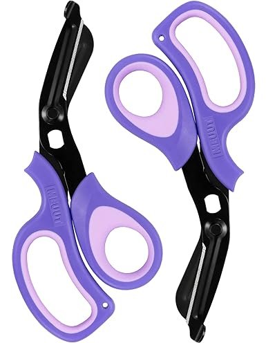 medical scissors trauma shears – 8 inch heavy duty surgical grade bandage scissors for emts, doctors & nurses