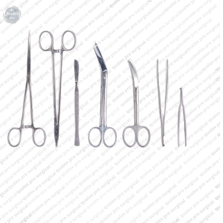 Home qualex pro stainless steel surgical instrument set